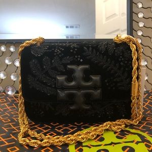 NWT Tory burch velvet eleanor small bag